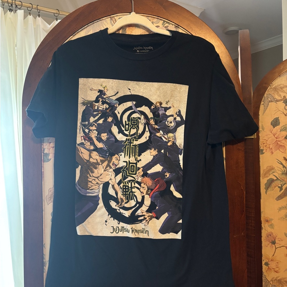 Jujutsu Kaisen Black Graphic Tee